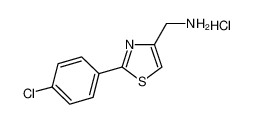 [2-(4-氯苯基)-1，3-噻唑-4-基]甲胺盐酸盐