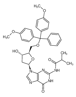 5''-O-(4,4''-二甲氧基三苯基)-N2-异丁酰基-2''-脱氧鸟甙