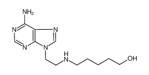 5-{[2-(6-Amino-9H-purin-9-yl)ethyl]amino}-1-pentanol