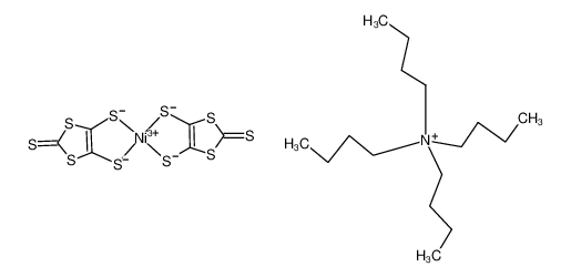 四丁铵双(1,3-二硫环戊烯-2-硫酮-4,5二硫醇)合镍(III)