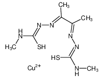[[2，2′-（1，2-二甲基-1，2-乙二亚甲基）双[N-甲基肼甲硫代酰胺基]]]铜