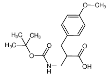 3-((叔丁氧基羰基)氨基)-2-(4-甲氧基苄基)丙酸