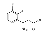 3-氨基-3-(2,3-二氟苯基)丙酸