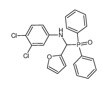 3，4-二氯-N-[(二苯基磷酰基)(呋喃-2-基)甲基]苯胺