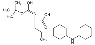 N-Boc-2-氨基戊酸二环己胺盐