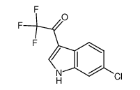 1-(6-氯-3-吲哚基)-2,2,2-三氟乙酮