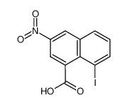 8-碘-3-硝基-1-萘甲酸