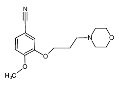 3-(3-吗啉丙氧基)-4-甲氧基苄腈