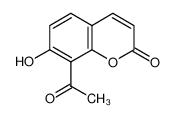 8-乙酰-7-羟基香豆素