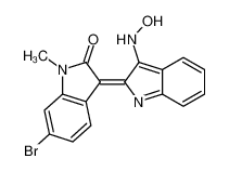 (2'Z，3'E)-6-溴-1-甲基靛红3'-肟(MeBIO)
