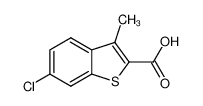 6-氯-3-甲基苯并[b]噻吩-2-羧酸