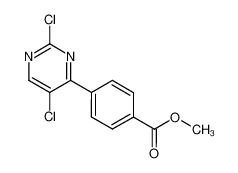 4-(2,5-二氯-4-嘧啶基)苯甲酸甲酯