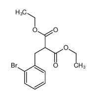 Propanedioic acid， [(2-bromophenyl)methyl]-， diethyl ester
