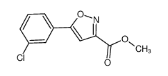 5-(3-氯苯基)异噁唑-3-甲酸甲酯
