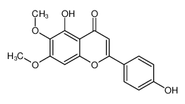 5-羟基-2-(4-羟基苯基)-6,7-二甲氧基-4H-苯并吡喃-4-酮