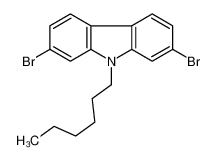 2,7-二溴-9-乙基-9H-咔唑