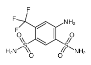 4-氨基-6-三氟甲基-1,3-苯二磺酰胺