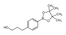 3-(4-(4,4,5,5-四甲基-1,3,2-二氧硼杂环戊烷-2-基)苯基)丙-1-醇