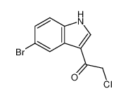 1-(5-溴-1H-吲哚-3-基)-2-氯乙酮
