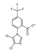 4，5-二氯-1-(2-硝基-4-(三氟甲基)苯基)-1H-咪唑