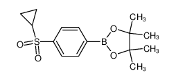 2-(4-(环丙基磺酰基)苯基)-4，4，5，5-四甲基-1，3，2-二氧硼杂环戊烷