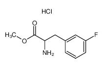2-氨基-3-(3-氟苯基)丙酸甲酯盐酸盐