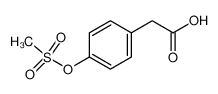 2-(4-((甲基磺酰基)氧基)苯基)乙酸