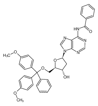 N6-苯甲酰基-5''-O-(4,4''-二甲氧基三苯基)-2''-脱氧腺苷
