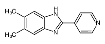 5,6-二甲基-2-(吡啶-4-基)-1H-苯并[d]咪唑