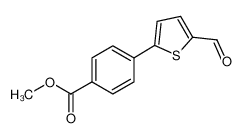 4-(5-甲酰基-2-噻吩基)苯甲酸甲酯