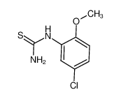 5-氯-2-甲氧基苯基硫脲
