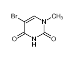 1-甲基-5-溴嘧啶-2，4(1H，3H)-二酮