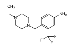 4-(4-乙基哌嗪-1-甲基)-3-三氟甲基苯胺