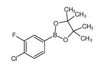 2-(4-氯-3-氟-苯基)-4,4,5,5-四甲基-[1,3,2]二噁硼烷