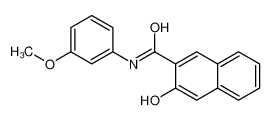 3-羟基-N-(3-甲氧基苯基)-2-萘甲酰胺
