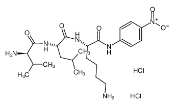 D-缬氨酰-L-亮氨酰-L-赖氨酰-对-硝基苯胺二盐酸盐