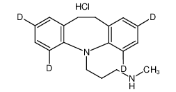 地昔帕明-2，4，6，8-d4盐酸盐