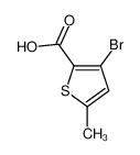 3-溴-5-甲基噻吩-2-羧酸