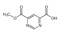 6-(甲氧基羰基)嘧啶-4-羧酸