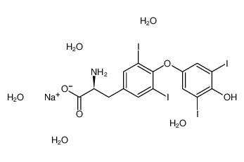 L-甲状腺素钠盐五水化合物