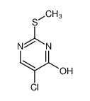 5-氯-2-(甲硫基)嘧啶-4(3H)-酮