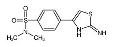 4-(2-氨基噻唑-4-基)-N,N-二甲基苯磺酰胺