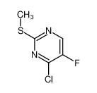 4-氯-5-氟-2-(甲基硫烷基)嘧啶
