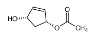 (1R,4S)-4-羟基环戊-2-烯-1-基乙酸酯