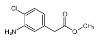 (3-氨基-4-氯苯基)乙酸甲酯