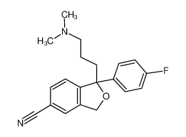 1-(3-二甲基氨基丙基)-1-(4-氟苯基)-1,3-二氢异苯并呋喃-5-腈