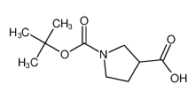 1-Boc-吡咯烷-3-甲酸