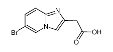 2-(6-溴咪唑并[1,2-a]吡啶-2-基)乙酸