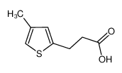 3-(4-甲基噻吩-2-基)丙酸