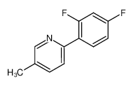 2-(2,4-二氟苯基)-5-甲基吡啶